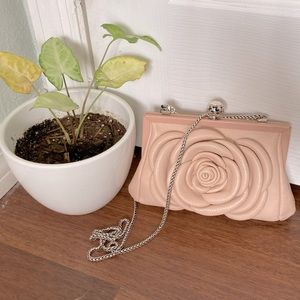 Brighton Vintage Pink Floral Clutch